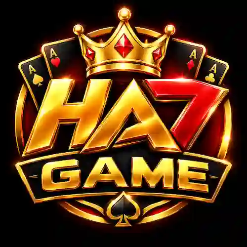 HA7 Game gold and red crown logo